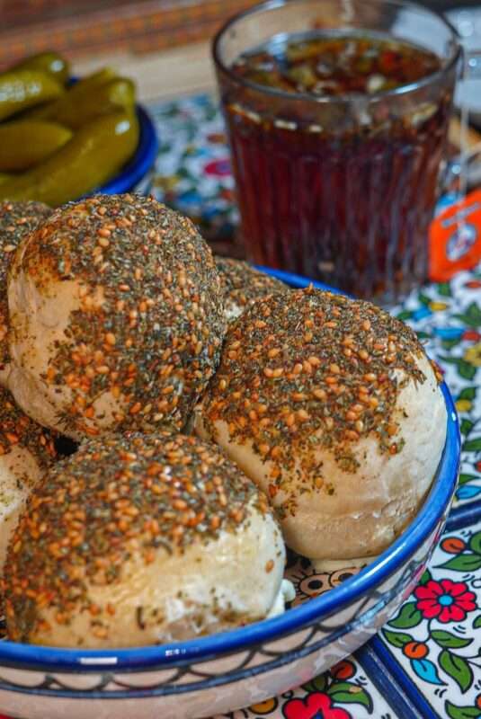 Super tender zaatar cheese buns are warm and cozy homemade pastry!