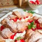 Strawberry Mascarpone Crème Croissant is an absolute divine dessert that requires no baking or cooking!