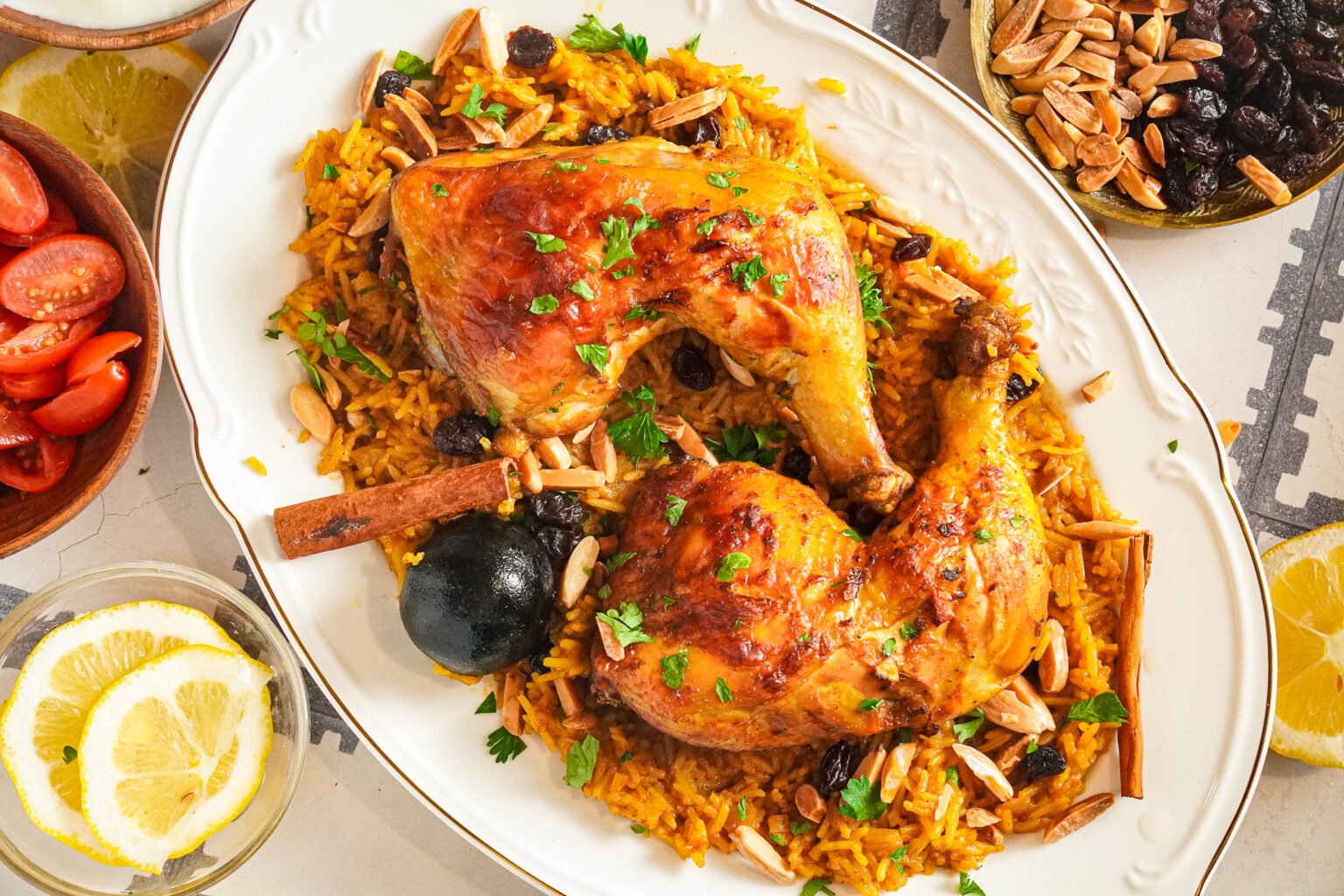 Authentic Chicken Kabsa (Saudi Arabia National Dish) - FalasteeniFoodie