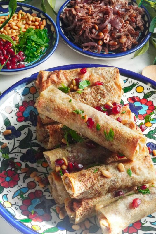 Musakhan is a warm-your-heart, juicy Middle Eastern chicken roll that is flavor-packed with ingredients like sumac and chicken.