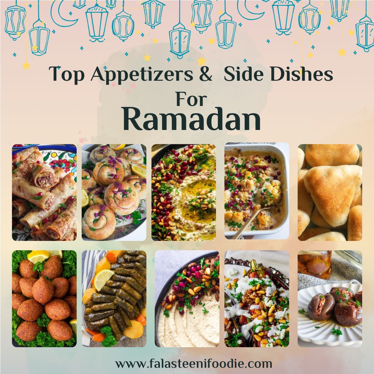 top appetizers and side dishes for Ramadan