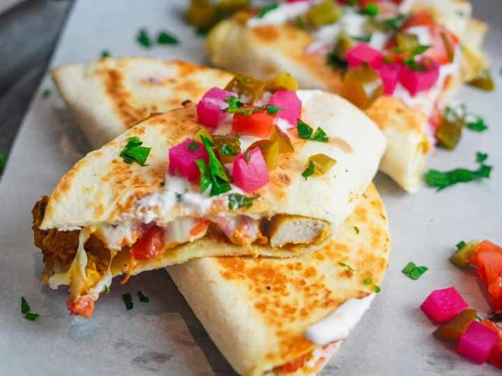 Chicken Shawarma Quesadillas FalasteeniFoodie