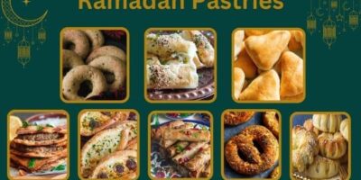 A collection of FalasteeniFoodie Popular Pastry and Bread for Ramadan.