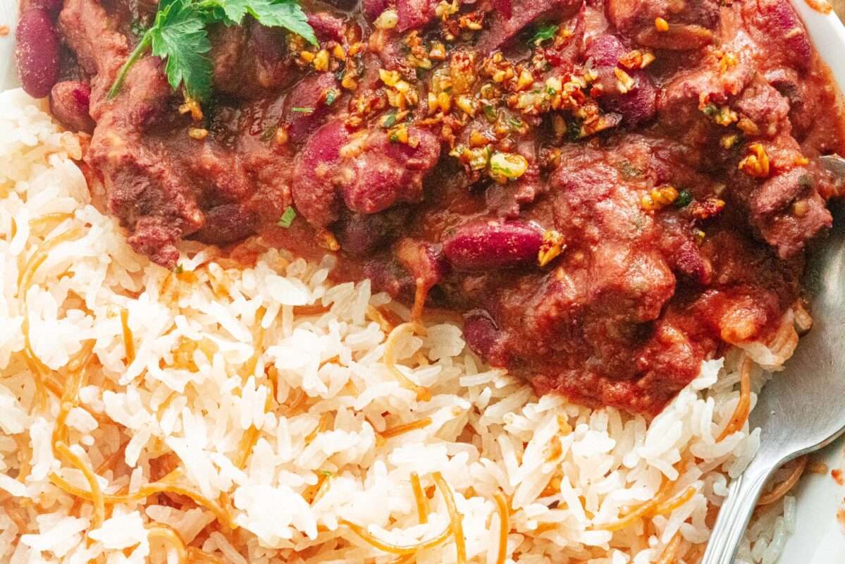 Kidney Bean Beef Stew with its perfect beans and tender meat. 